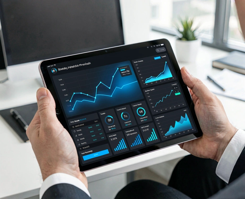 Interfaz de reporte analítico